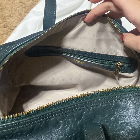 Tous EW Bowling Mossaic Verde Bag - Picture 8 of 13